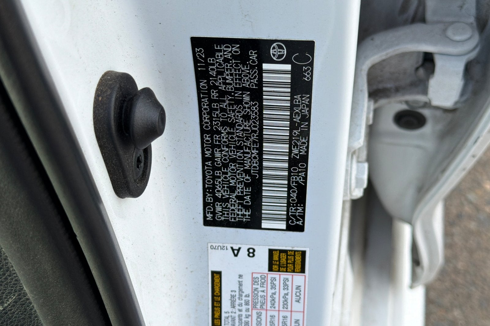 2024 Toyota Corolla Hybrid LE