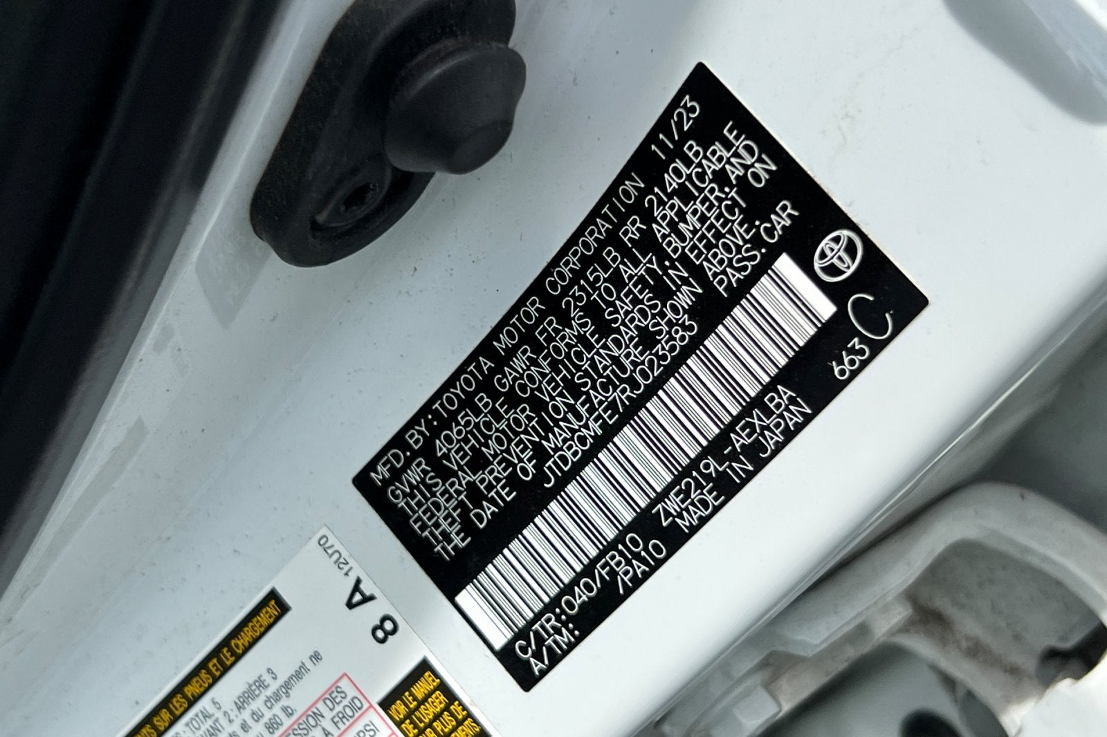 2024 Toyota Corolla Hybrid LE