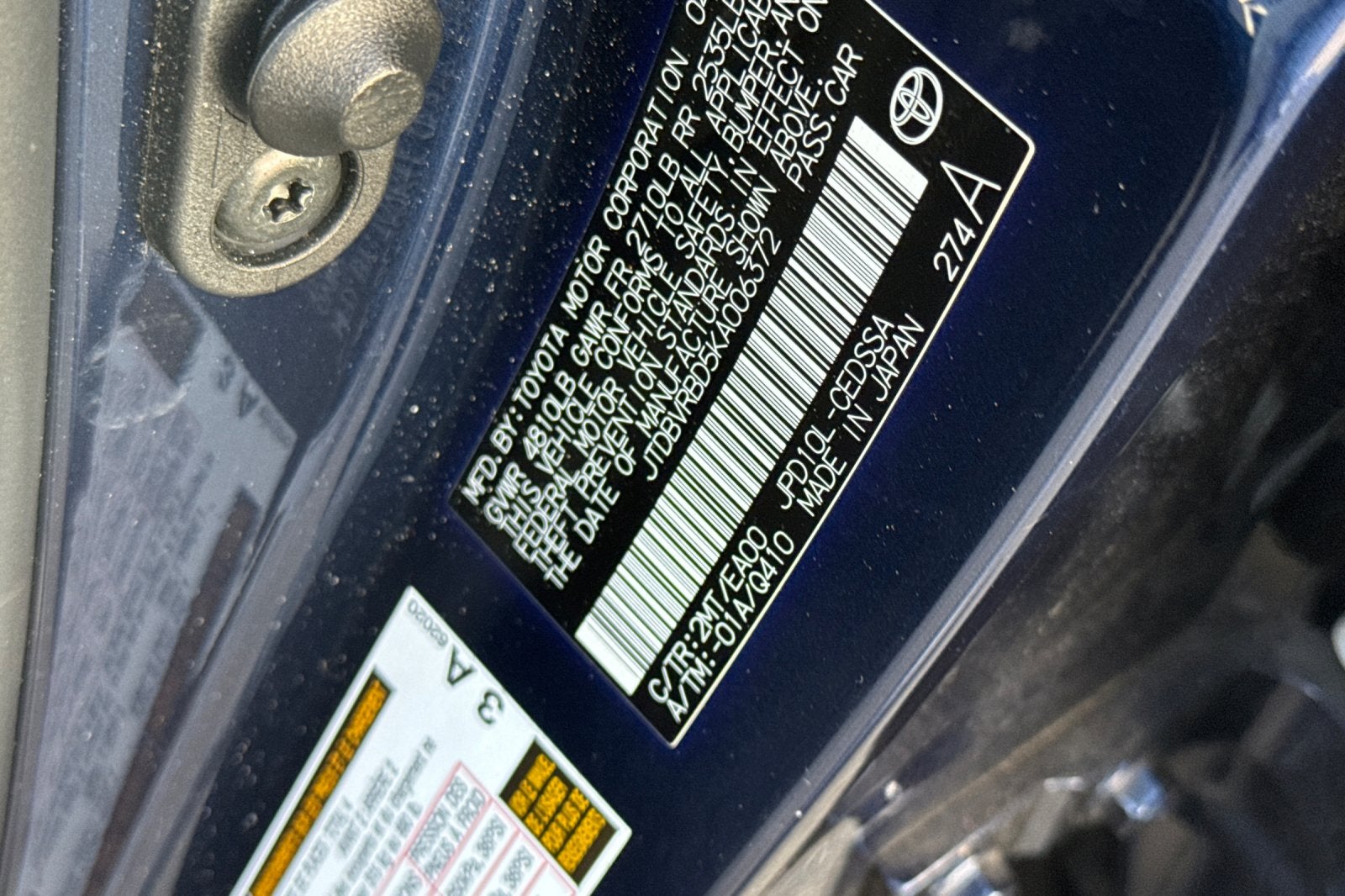 2019 Toyota Mirai Base