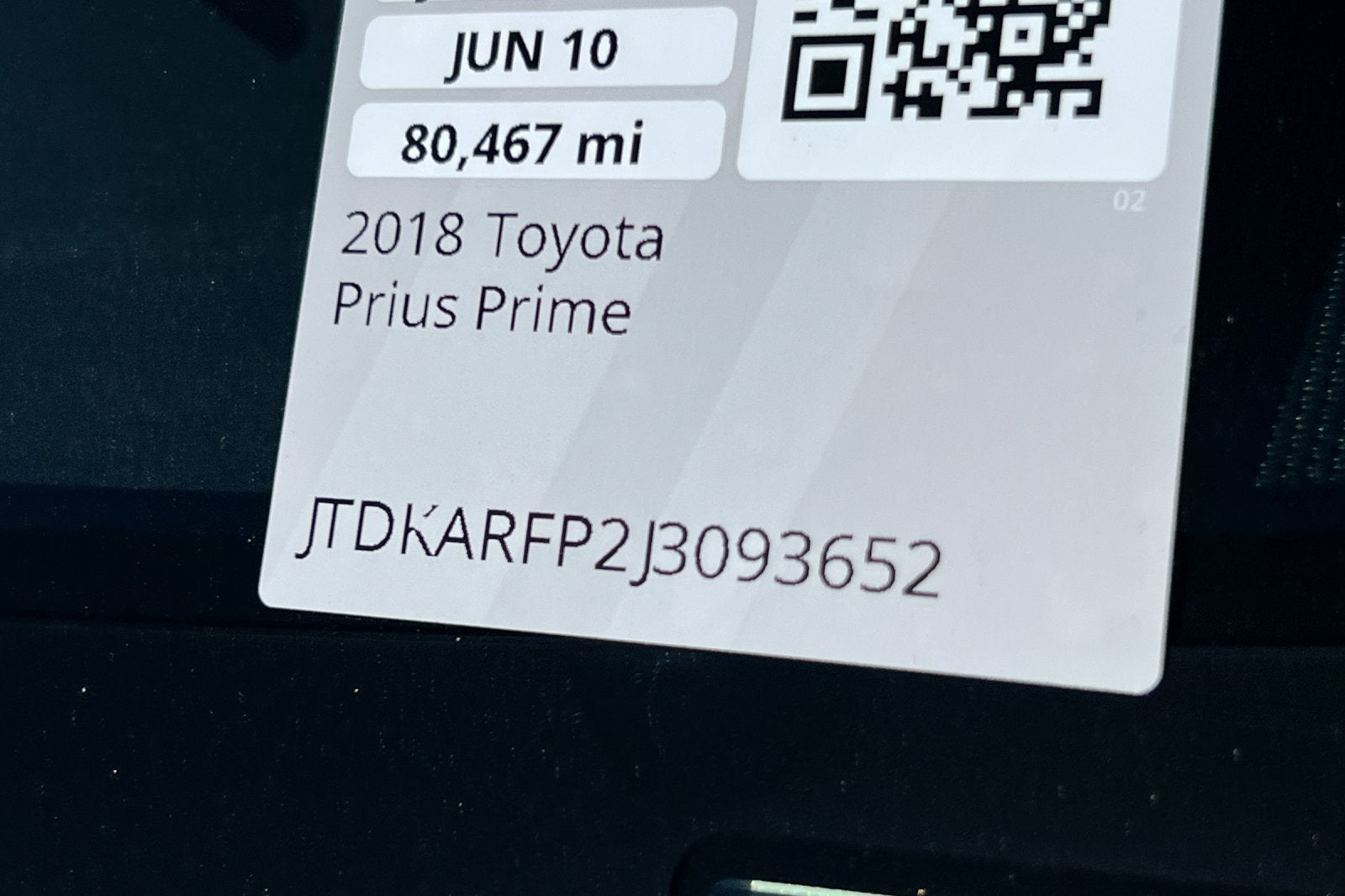 2018 Toyota Prius Prime Premium