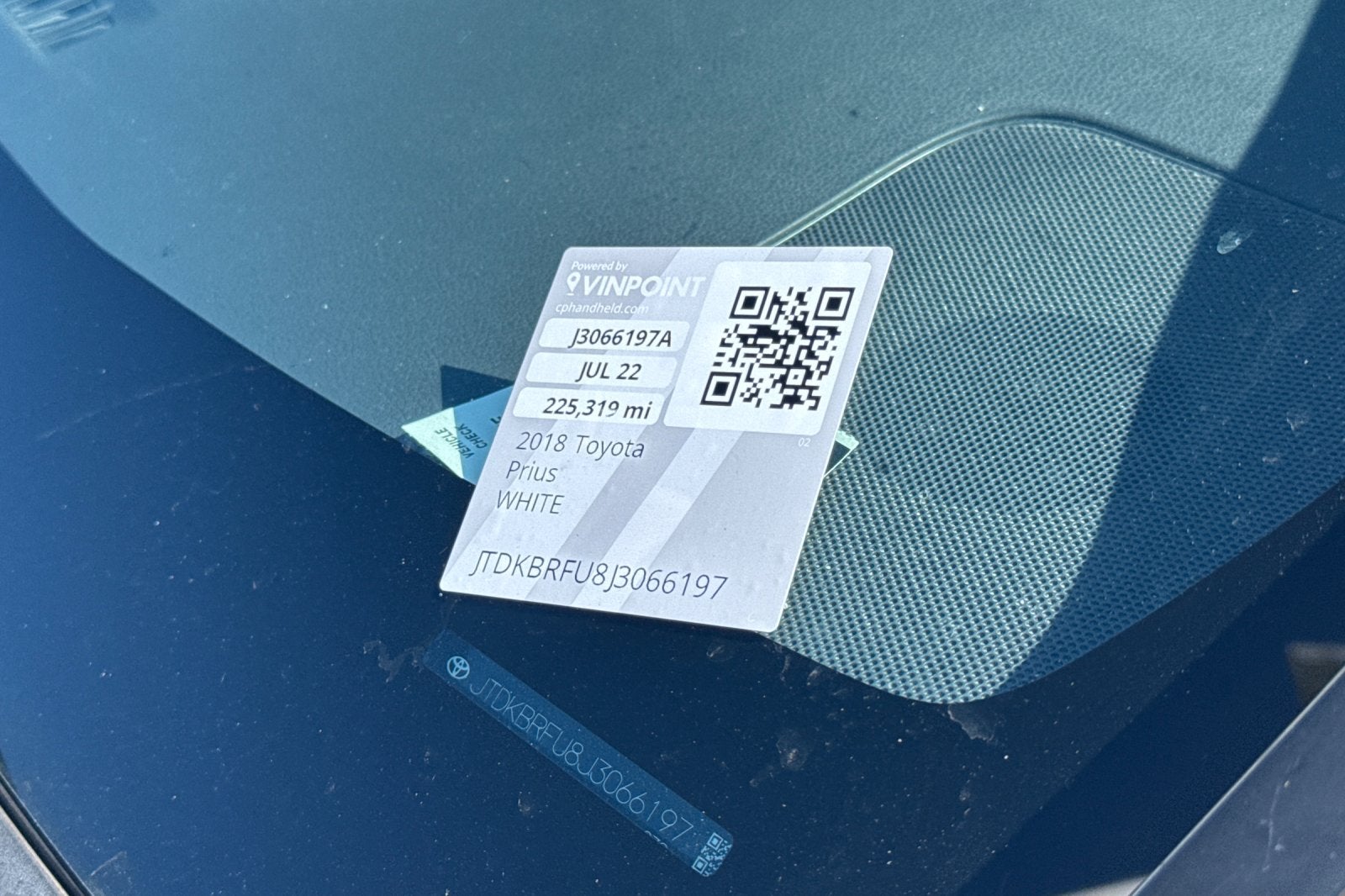 2018 Toyota Prius One