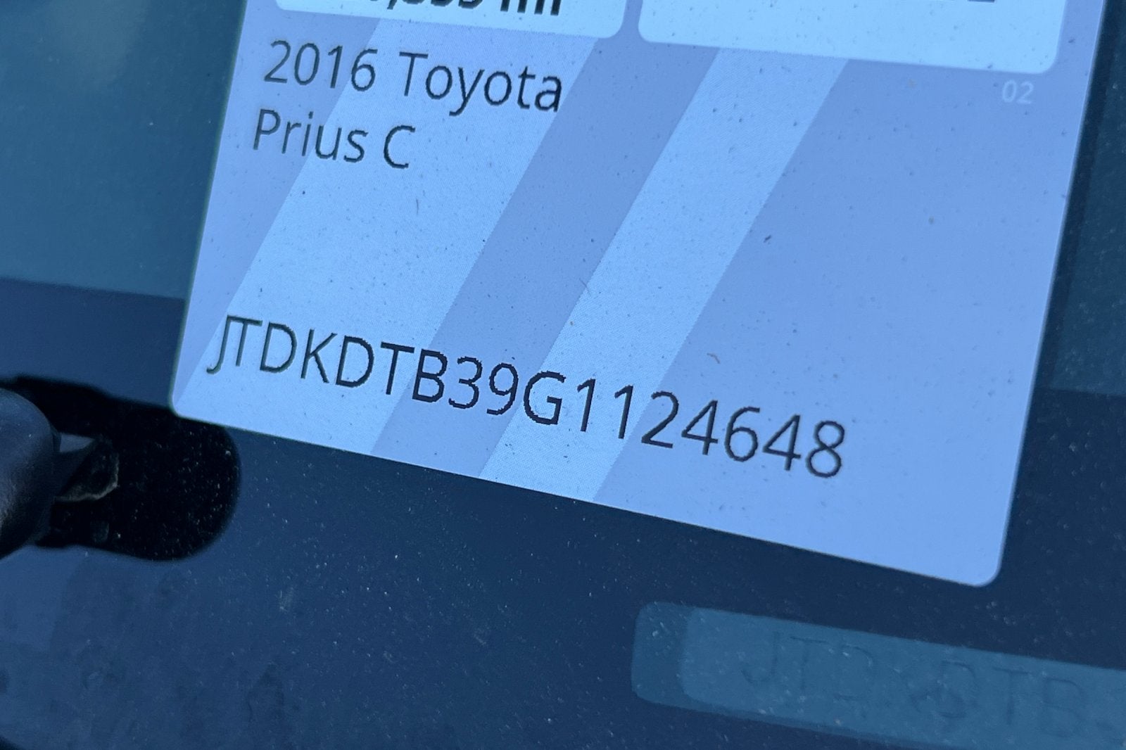 2016 Toyota Prius c Four