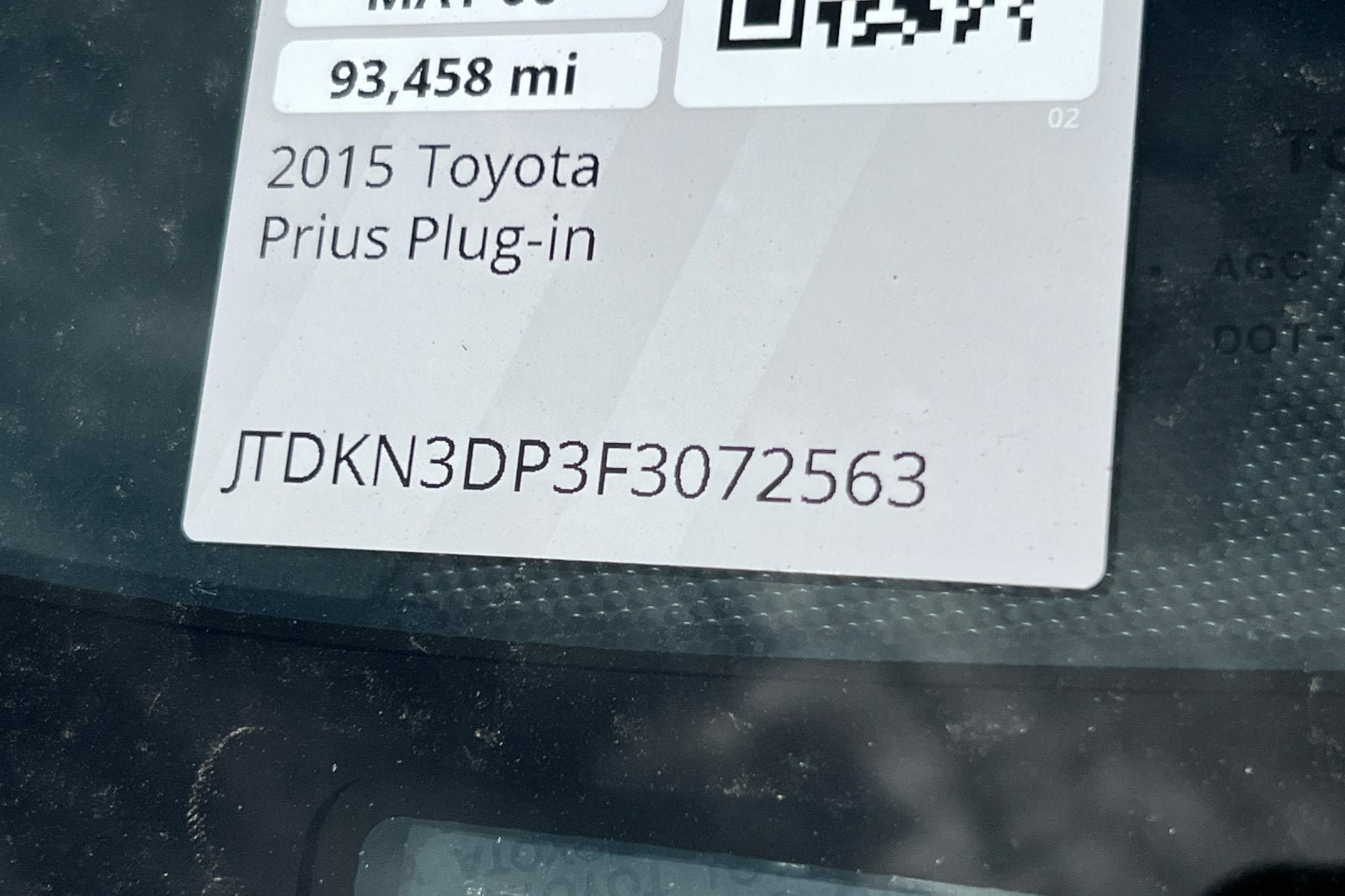 2015 Toyota Prius Plug-In Base