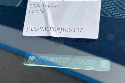 2024 Toyota Corolla SE