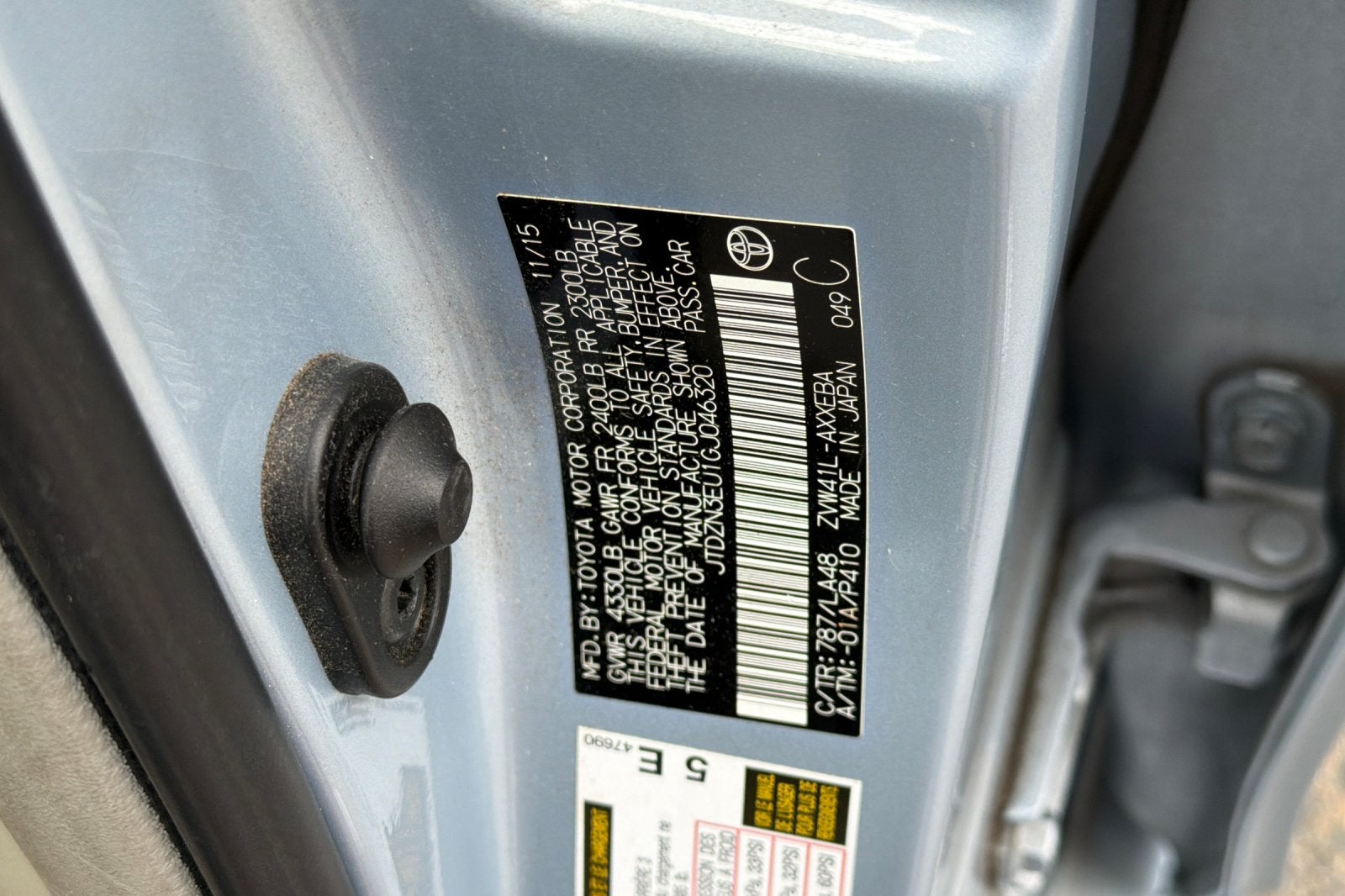 2016 Toyota Prius V Five