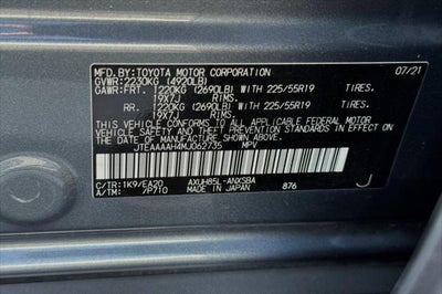 2021 Toyota Venza Limited