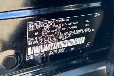 2022 Toyota Venza XLE