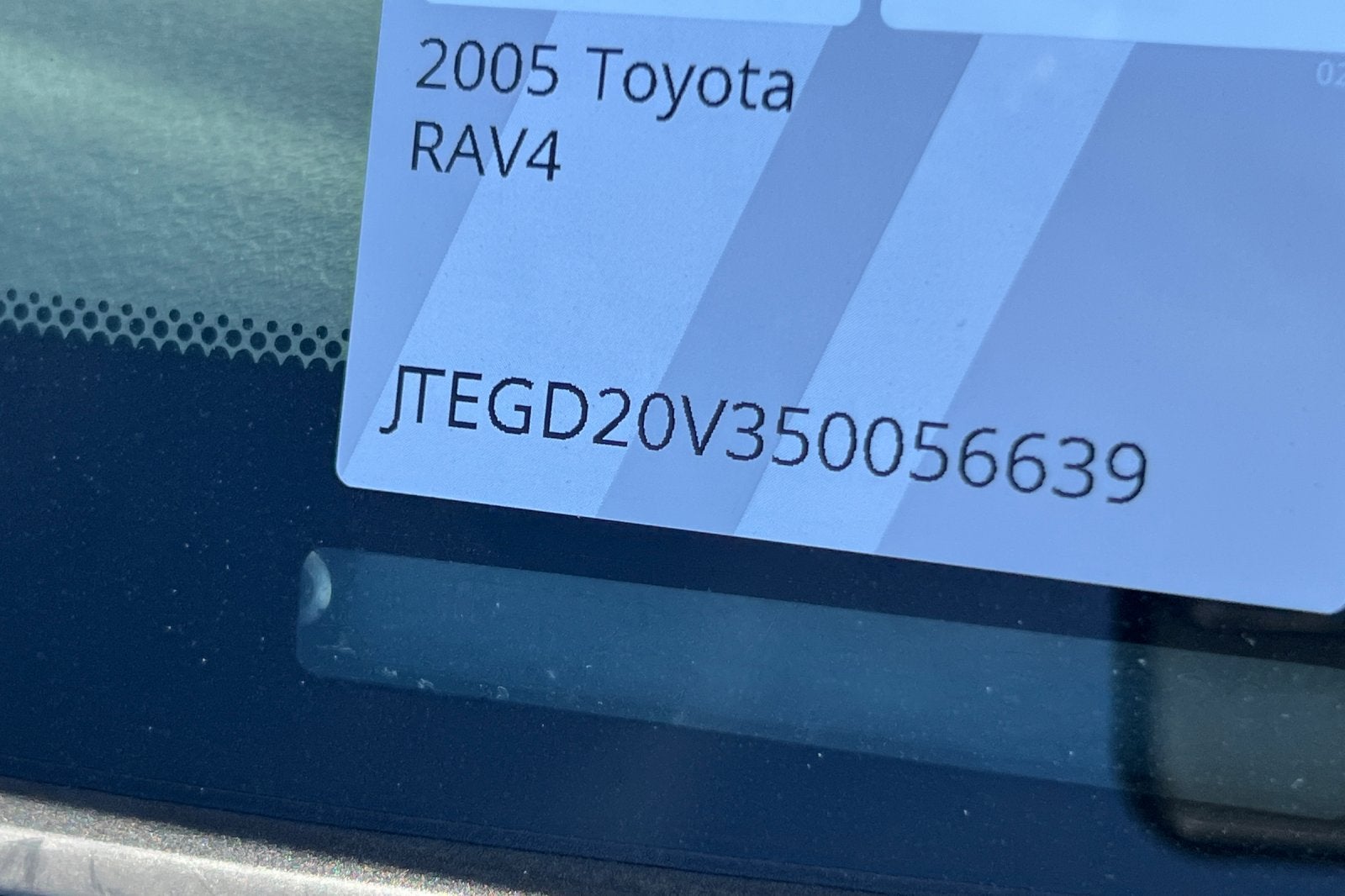 2005 Toyota RAV4 Base