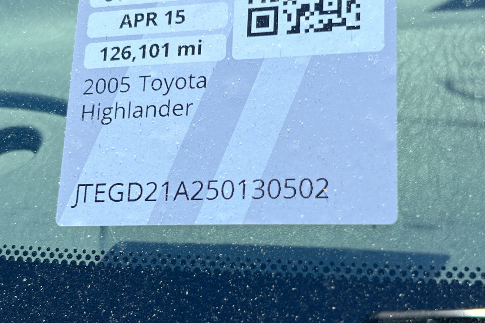 2005 Toyota Highlander Base