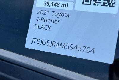 2021 Toyota 4Runner Nightshade
