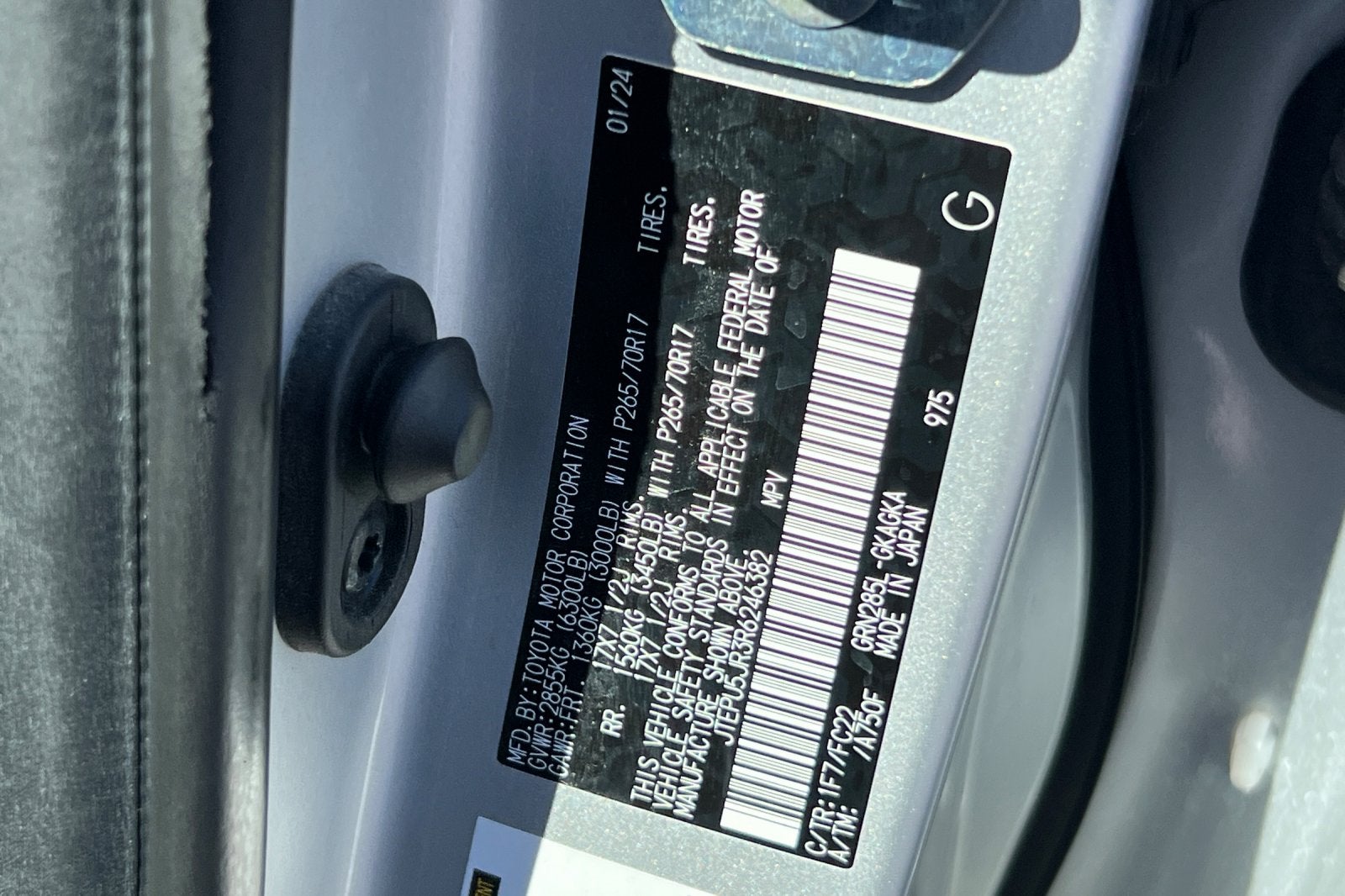 2024 Toyota 4Runner TRD Off Road