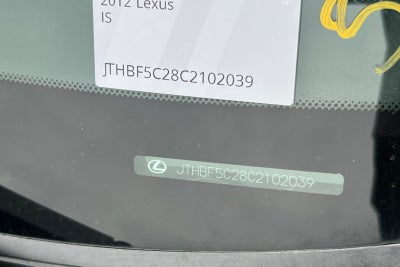 2012 Lexus IS 250 