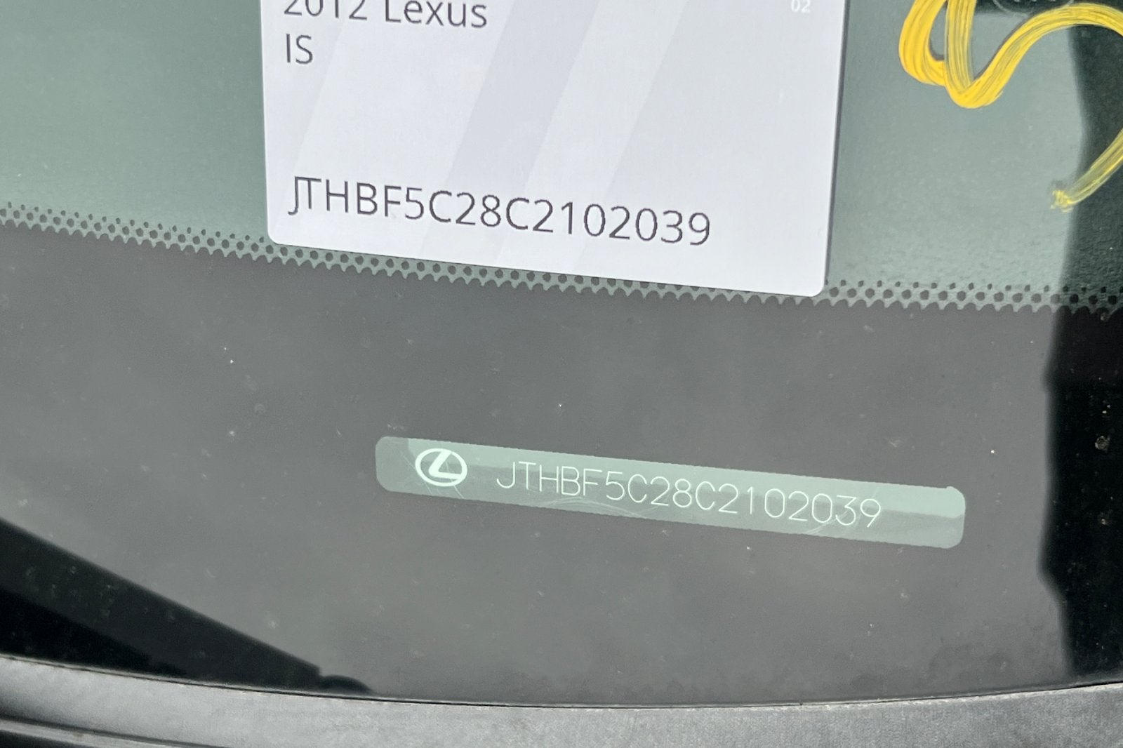 2012 Lexus IS 250 