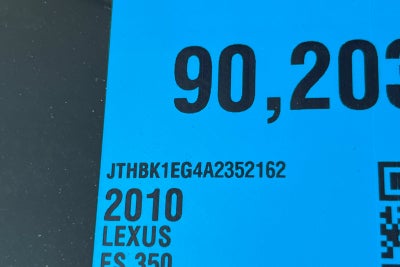 2010 Lexus ES 350 