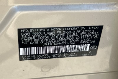 2010 Lexus ES 350 