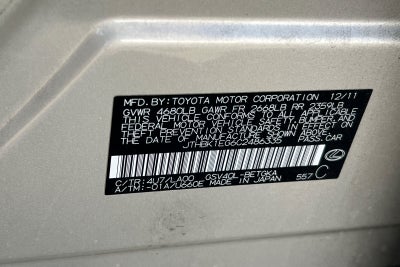 2012 Lexus ES 350 