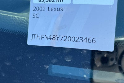 2002 Lexus SC 430 