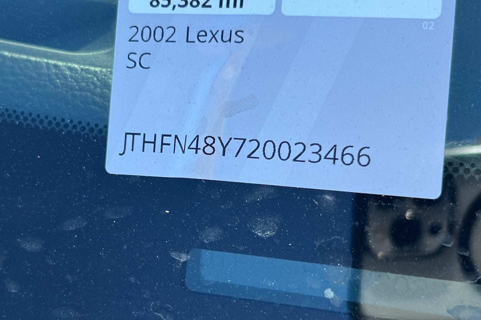 2002 Lexus SC 430 