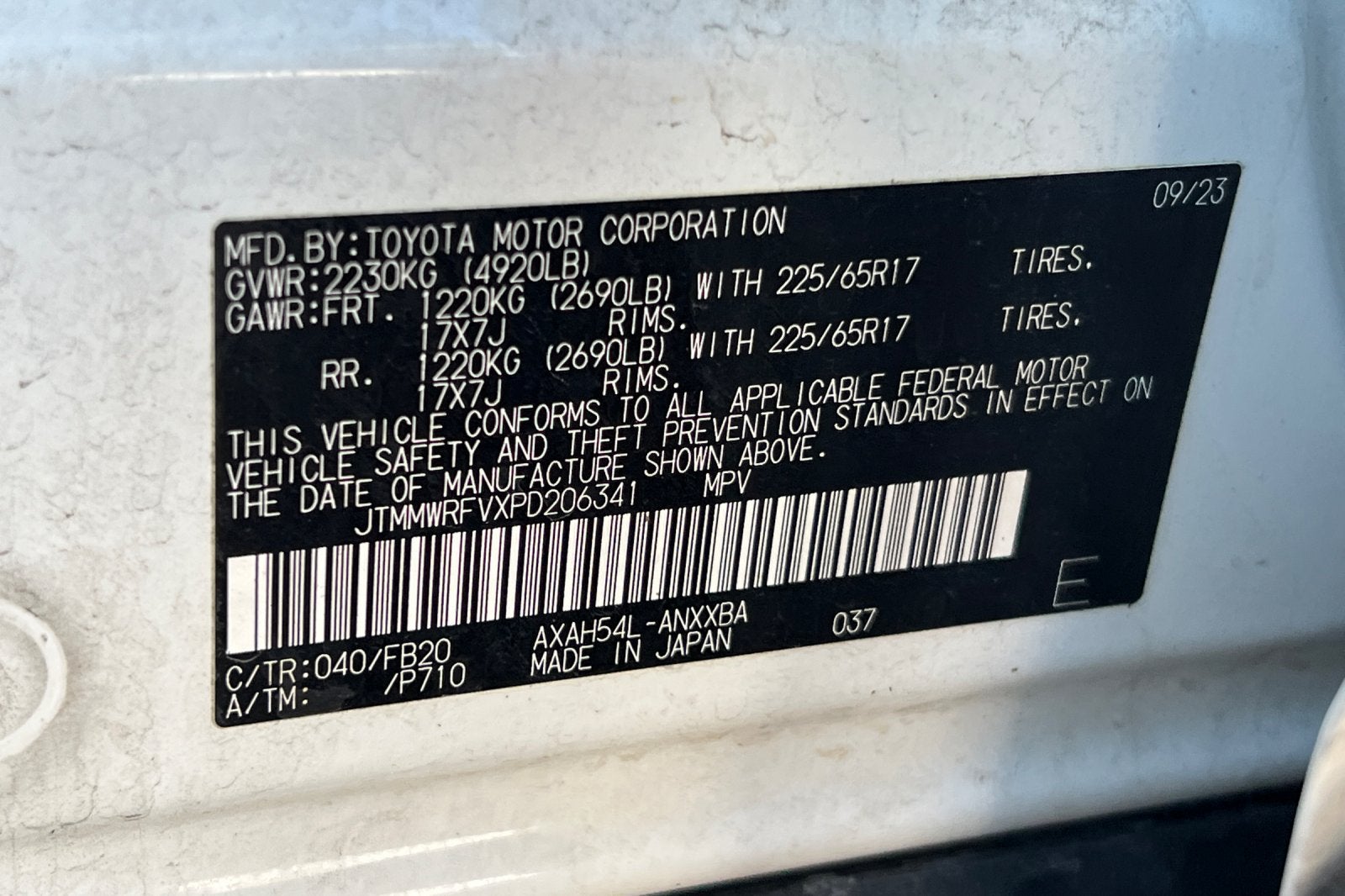 2023 Toyota RAV4 Hybrid LE
