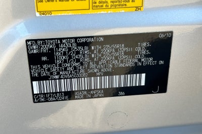 2010 Toyota RAV4 Sport