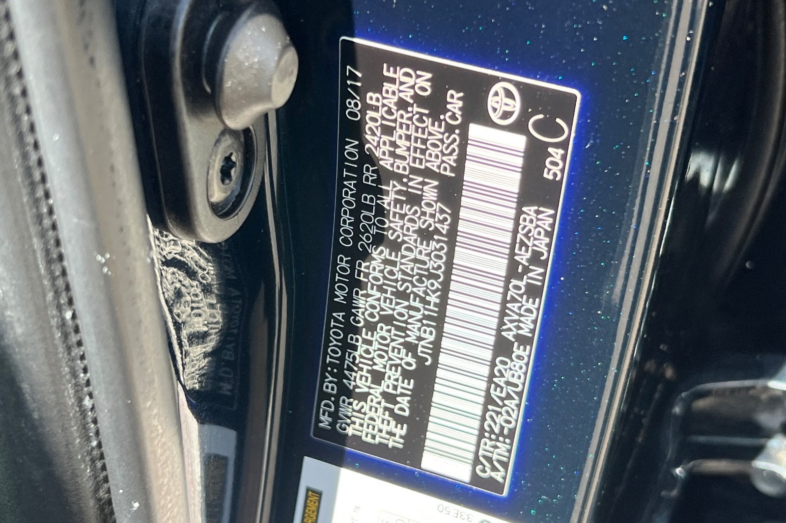 2018 Toyota Camry SE