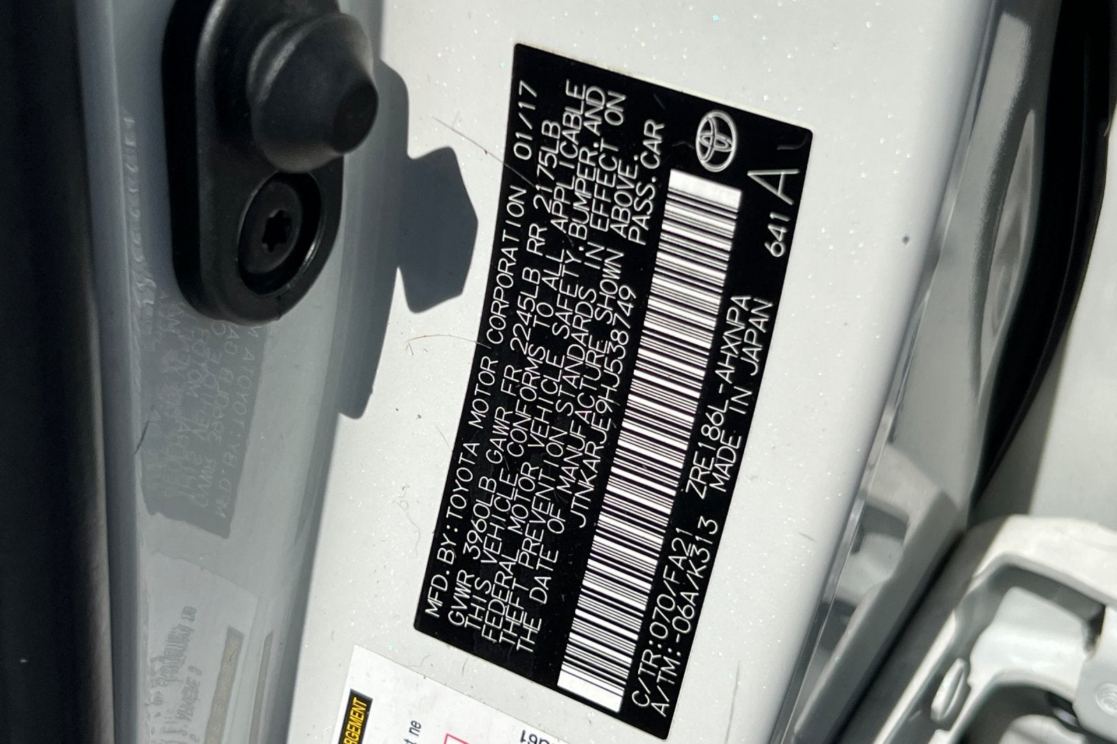 2017 Toyota Corolla iM Base