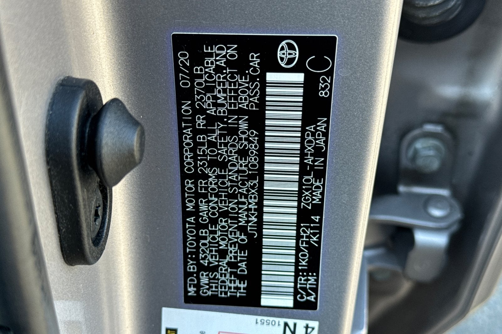 2020 Toyota C-HR LE