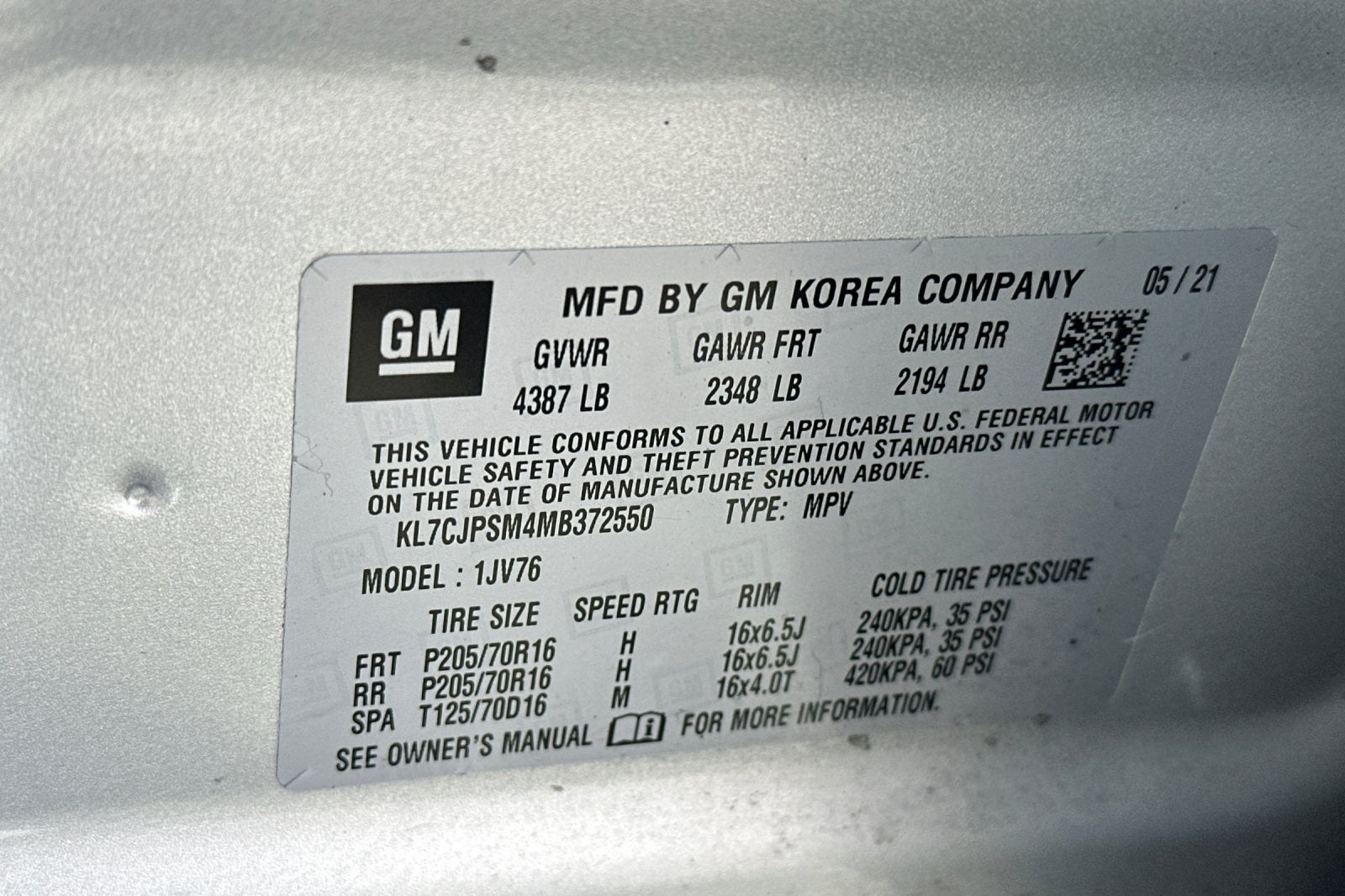 2021 Chevrolet Trax LT