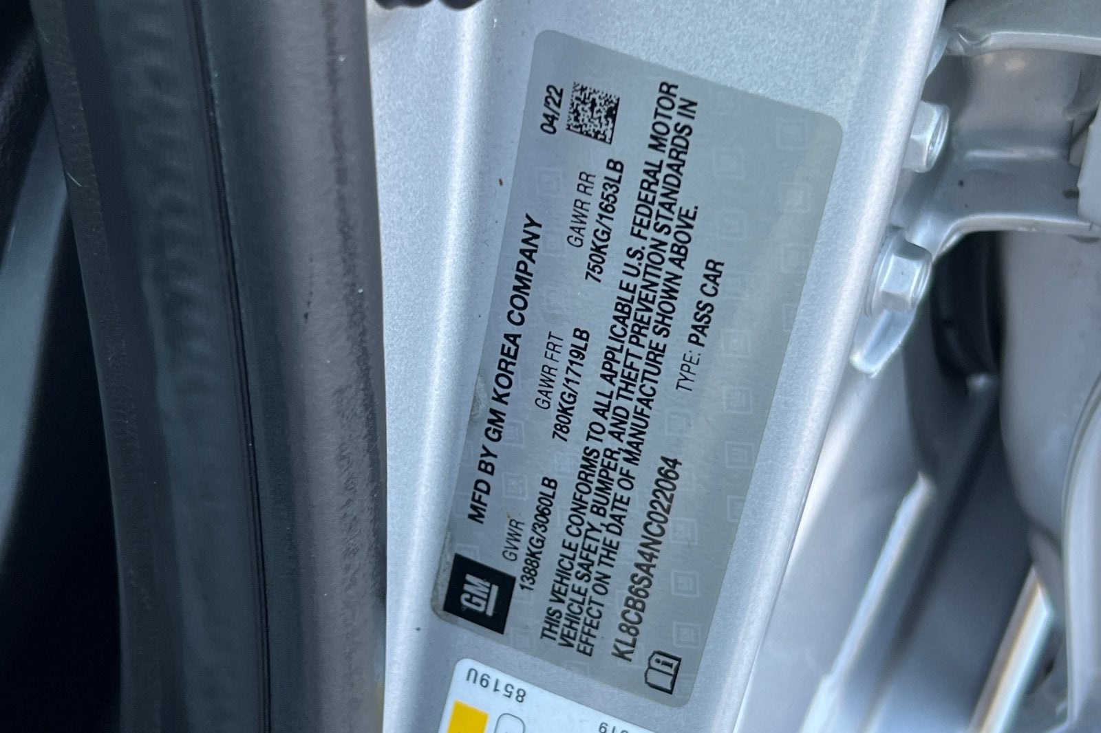 2022 Chevrolet Spark LS