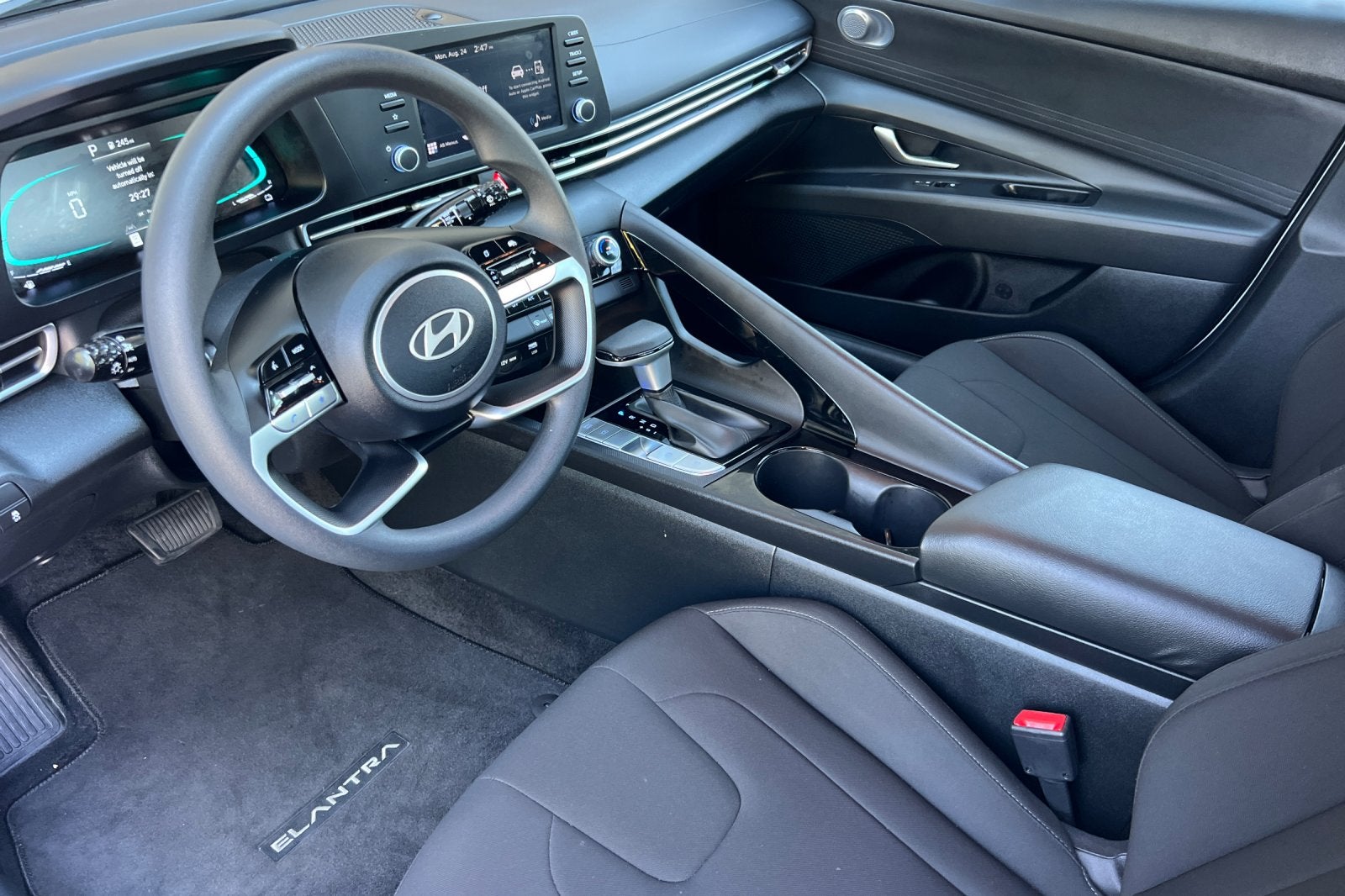 2026 Hyundai Elantra Hybrid Blue