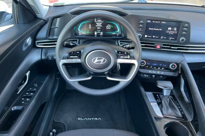 2026 Hyundai Elantra Hybrid Blue