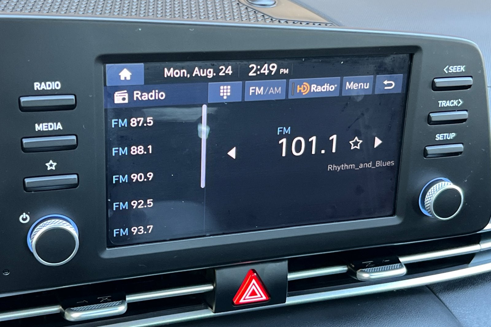 2026 Hyundai Elantra Hybrid Blue