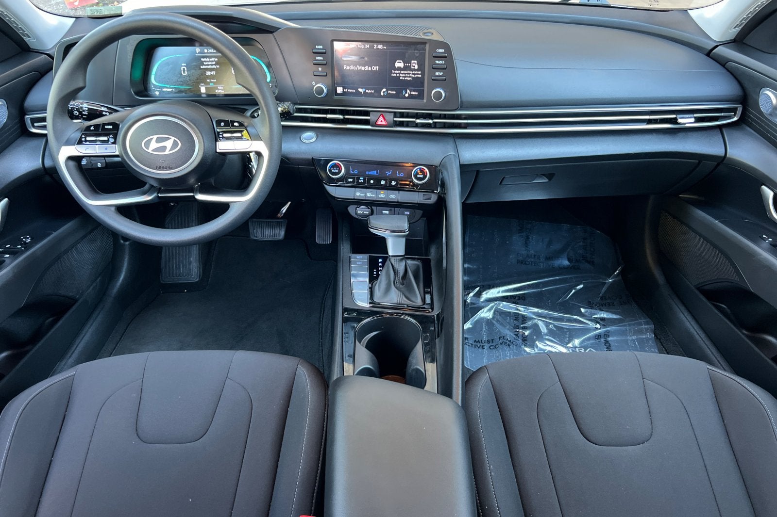 2026 Hyundai Elantra Hybrid Blue