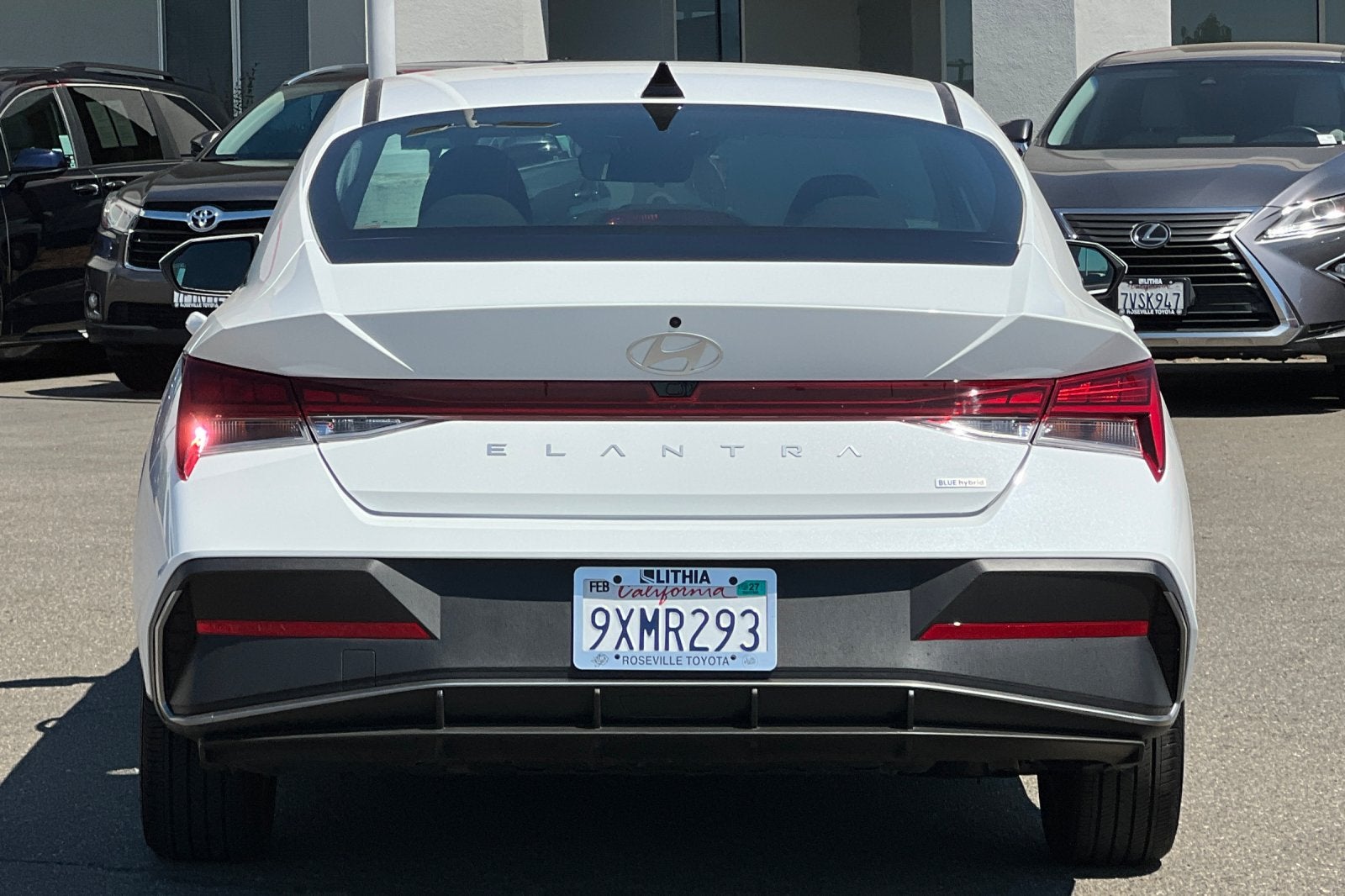 2026 Hyundai Elantra Hybrid Blue