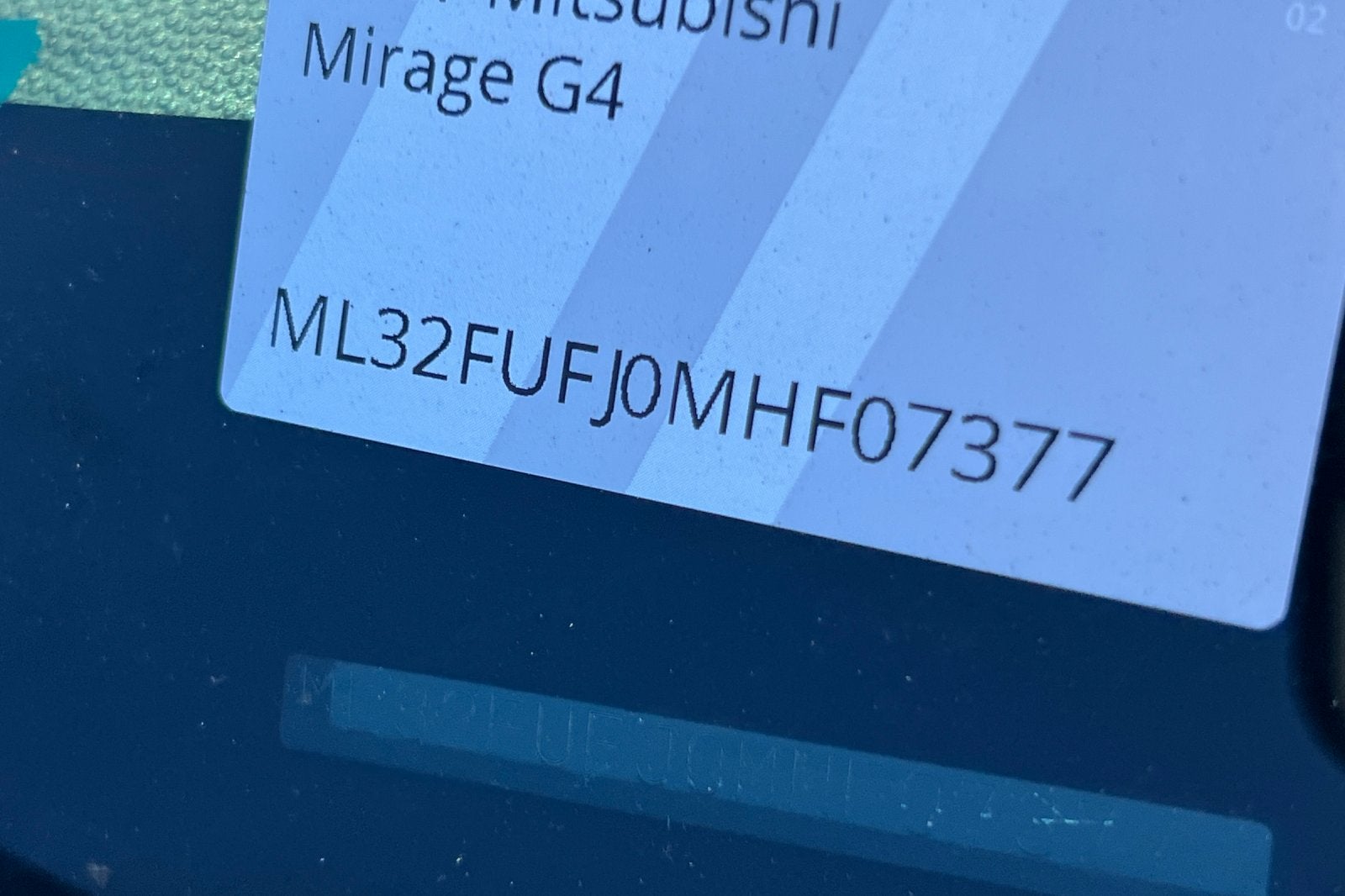 2021 Mitsubishi Mirage G4 LE
