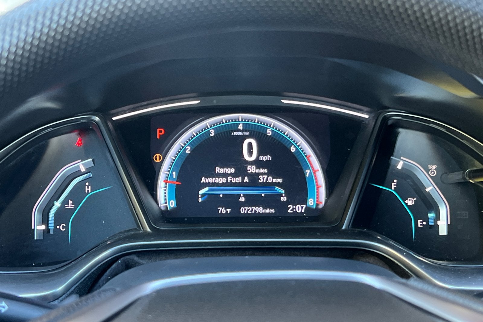 2019 Honda Civic Hatchback EX