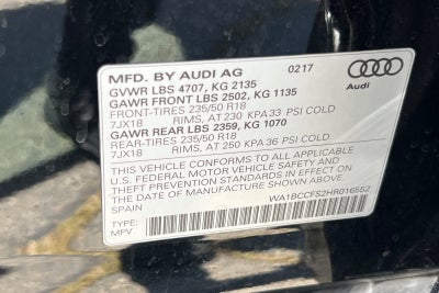 2017 Audi Q3 Premium