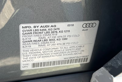 2018 Audi Q5 Premium Plus