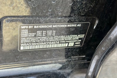 2021 BMW 530i 530i