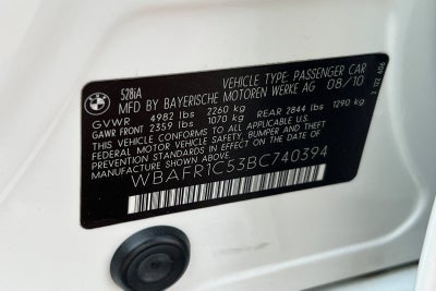2011 BMW 528i 528i