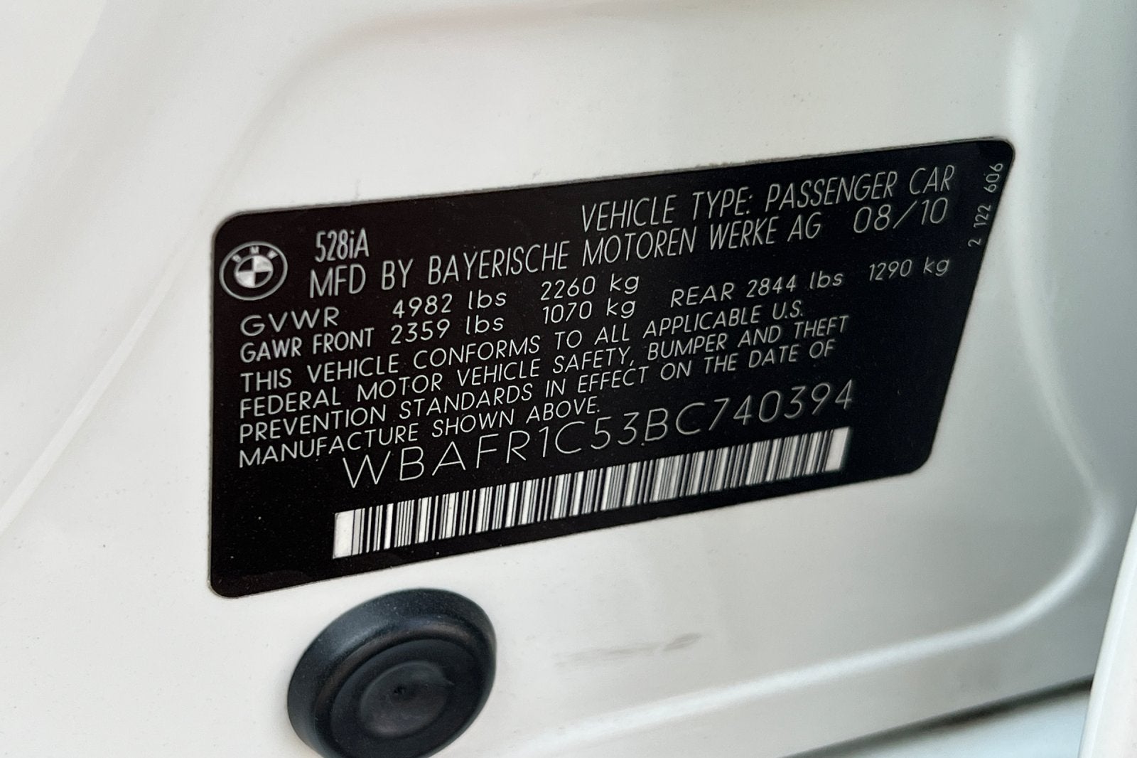 2011 BMW 528i 528i