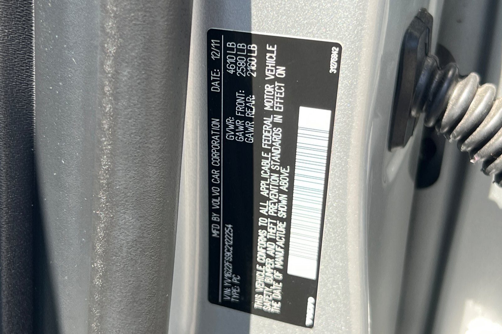 2012 Volvo S60 Base
