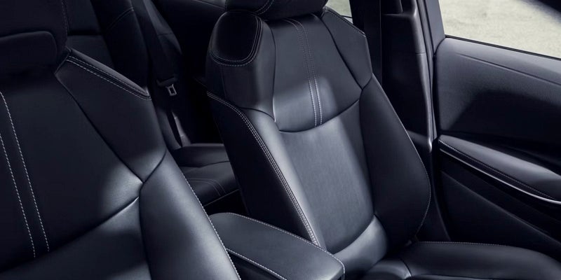 Toyota Corolla seat belts