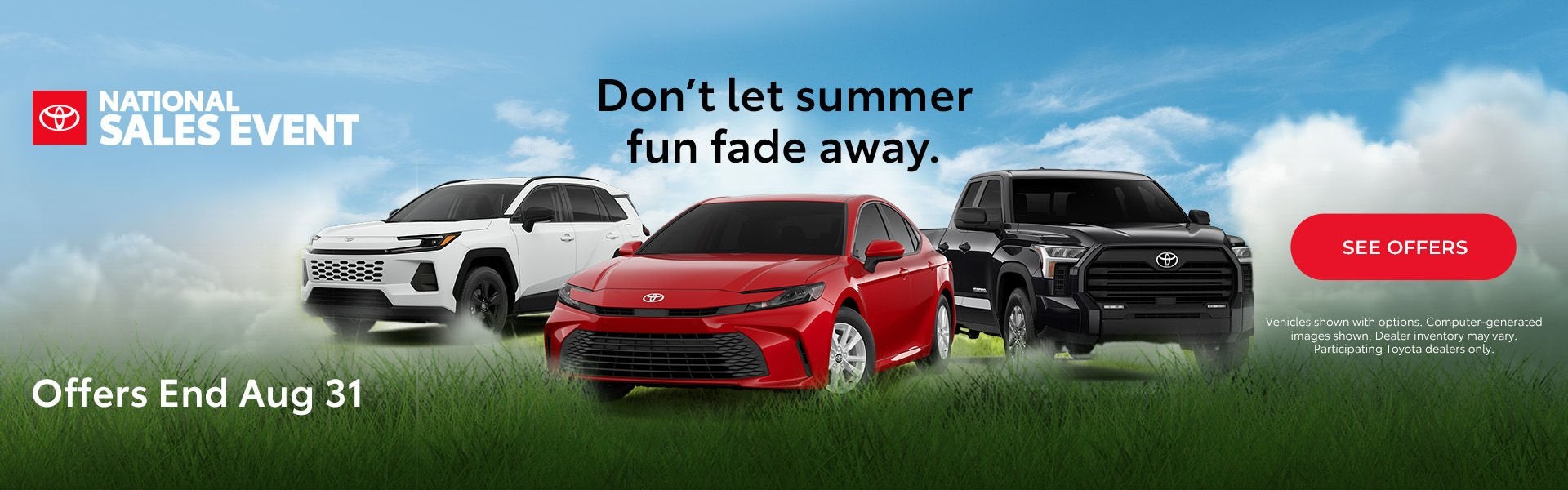 Toyota, National Sales Event