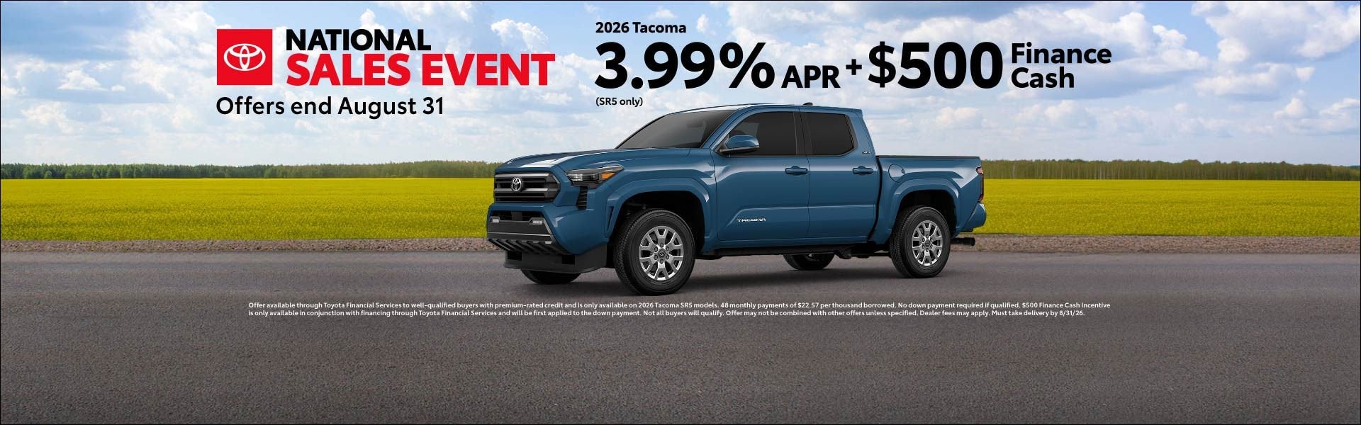 Toyota, Tacoma, English