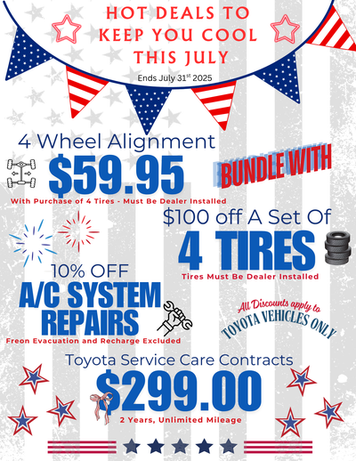 Service and Parts Specials | Toyota Service Coupons, Roseville, CA ...