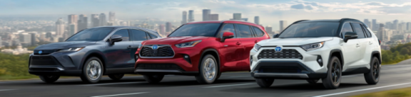 Toyota model Lineup at Roseville Toyota